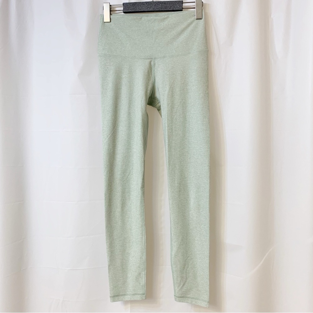 Aritzia TNAction Soft Heathered Light Seafoam Green Leggings Medium